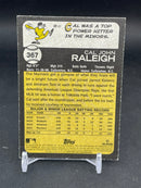 2022 TOPPS HERITAGE - BLUE SPARKLE - C. RALEIGH -