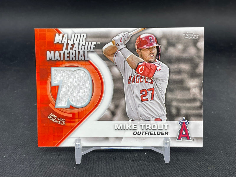 2021 TOPPS UPDATE SERIES - MAJOR LEAGUE MATERIAL - M. TORUT -
