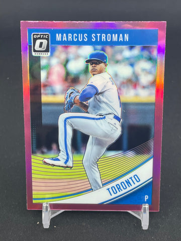 2018 PANINI DONRUSS OPTIC - PINK PRIZM - M. STROMAN - #96