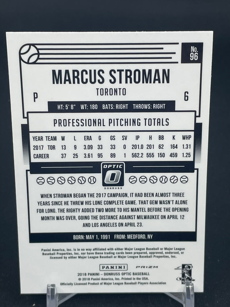 2018 PANINI DONRUSS OPTIC - PINK PRIZM - M. STROMAN -