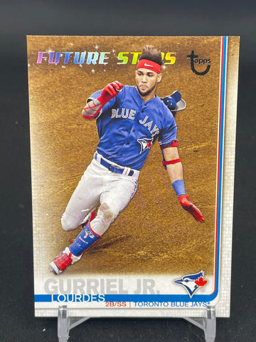 2019 TOPPS SERIES ONE - VINTAGE STOCK FUTURE STARS - L. GURRIEL JR. - #82 - #'D/99