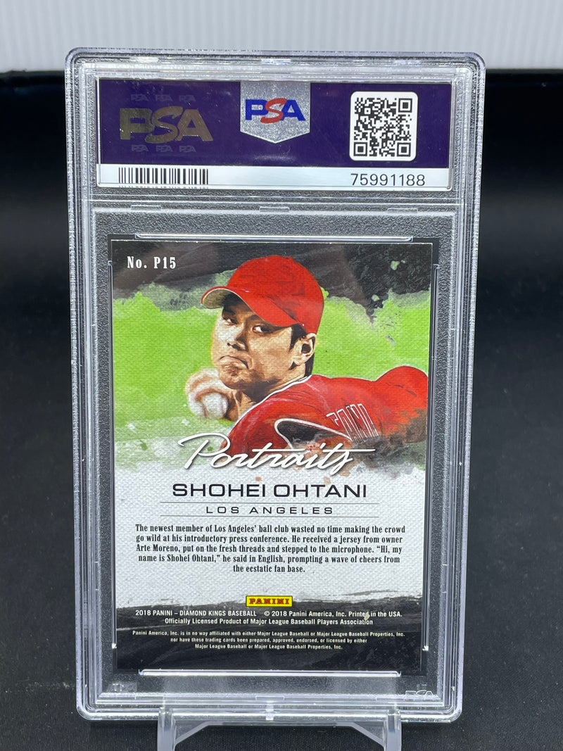 2018 PANINI DIAMOND KINGS - PORTRAITS - S. OHTANI -