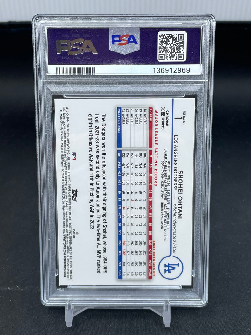 2024 TOPPS CHROME - REFRACTOR - S. OHTANI -