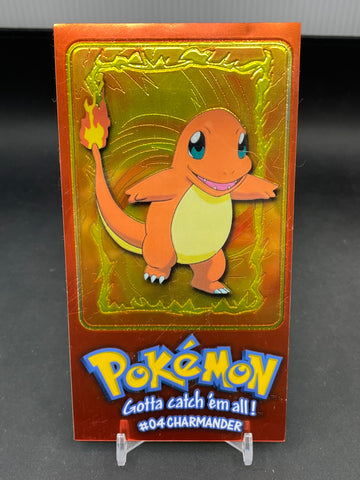 1999 TOPPS CHROME - BOX TOPPER - CHARMANDER - #4
