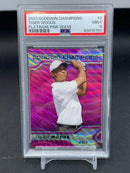 2023 UPPER DECK GOODWIN CHAMPIONS - PINK WAVE - PLATINUM - T. WOODS -