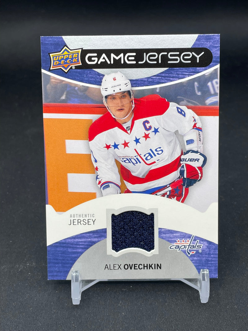 2012 UPPER DECK SERIES ONE - UD GAME JERSEY - A. OVECHKIN -