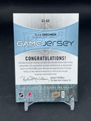 2012 UPPER DECK SERIES ONE - UD GAME JERSEY - A. OVECHKIN -