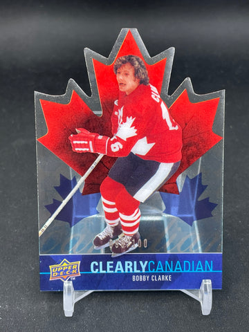 2009 UPPER DECK SERIES ONE - CLEARLY CANADIAN - B. CLARKE - #CAN-BC - #'D/100