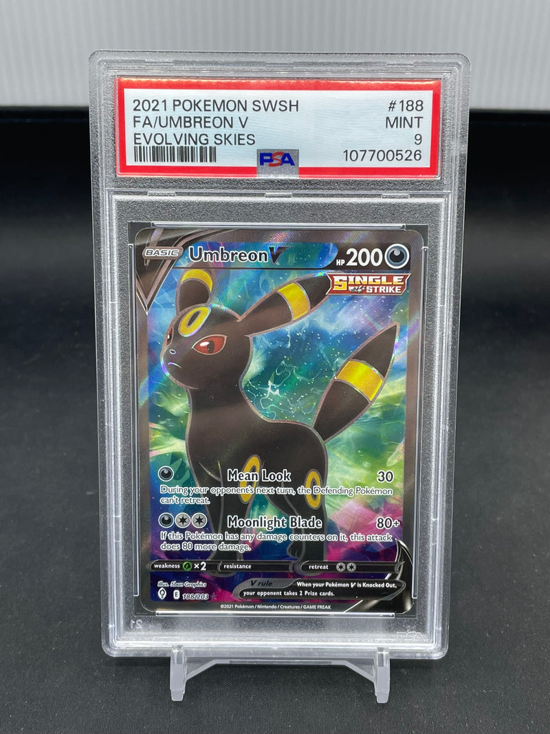 POKEMON - EVOLVING SKIES - UMBREON V - FULL ART -