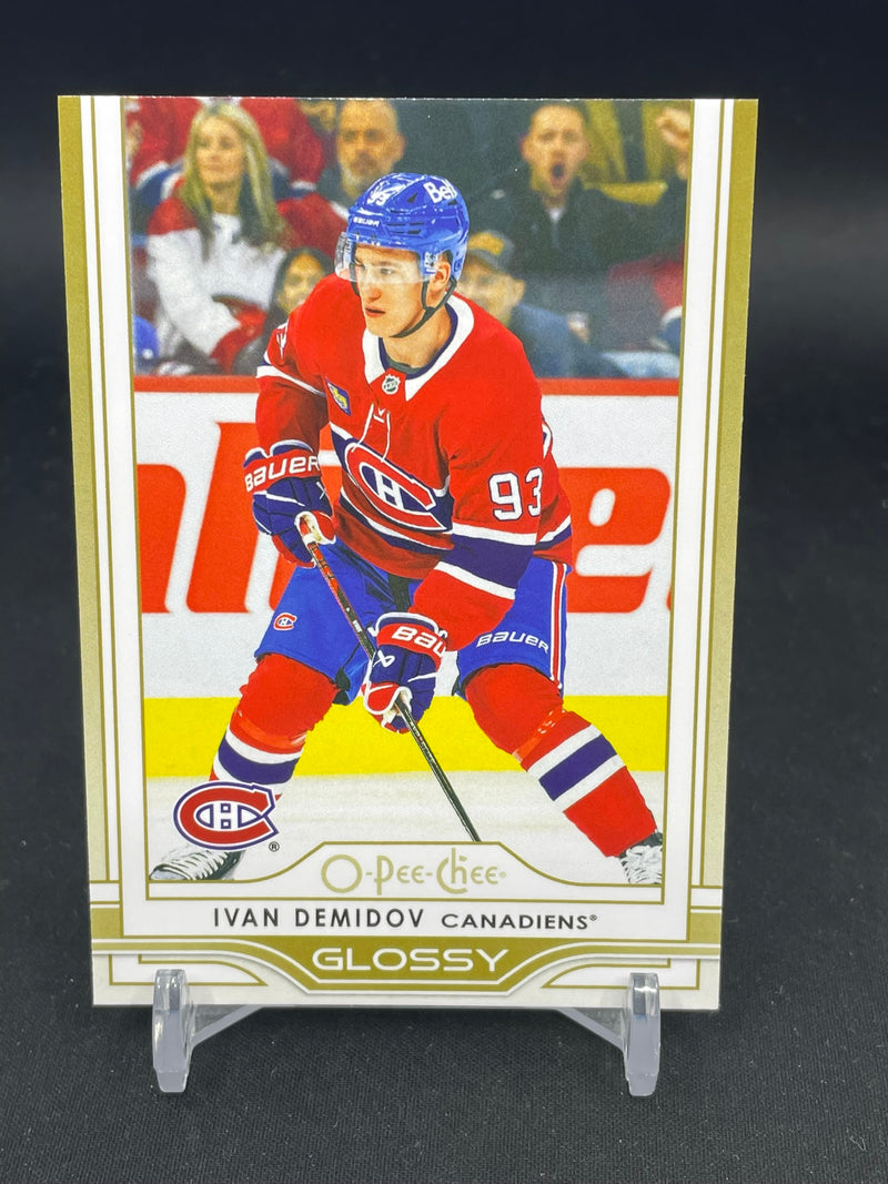 2025 UPPER DECK SERIES ONE - GOLD - O-PEE-CHEE GLOSSY - I. DEMIDOV -