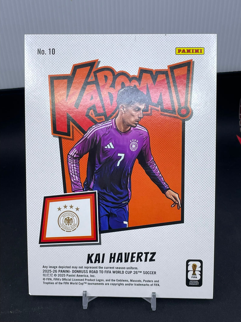2025 PANINI DONRUSS ROAD TO WORLD CUP - JUMBO CARD - KABOOM! - K. HAVERTZ -