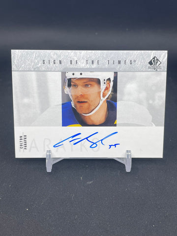 2023 UPPER DECK SP AUTHENTIC - SIGN OF THE TIMES - C. PARAYKO - #SOTT1-CP - AUTOGRAPH