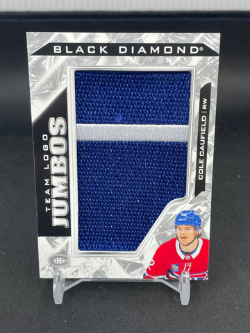 2024 UPPER DECK BLACK DIAMOND - TEAM LOGO JUMBOS - C. CAUFIELD - #TL-CC - RELIC
