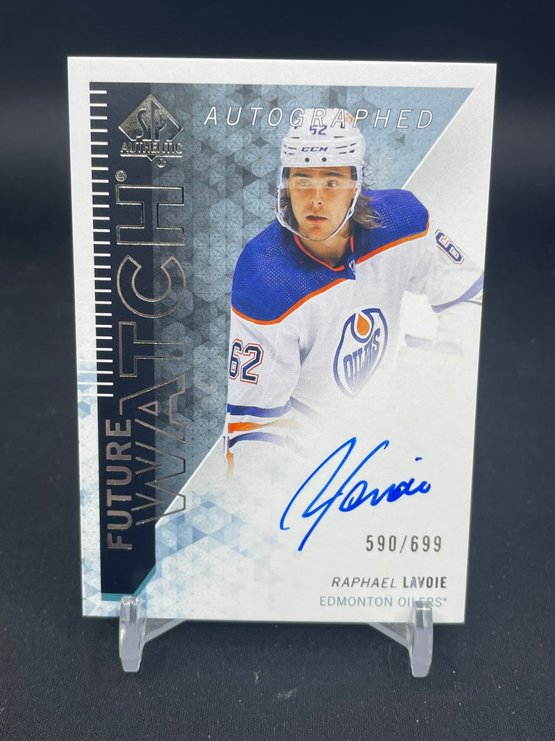 2023 UPPER DECK SP AUTHENTIC - RETRO FUTURE WATCH AUTO - R. LAVOIE - #RFWA-RA - #'D/699 - AUTOGRAPH - RC