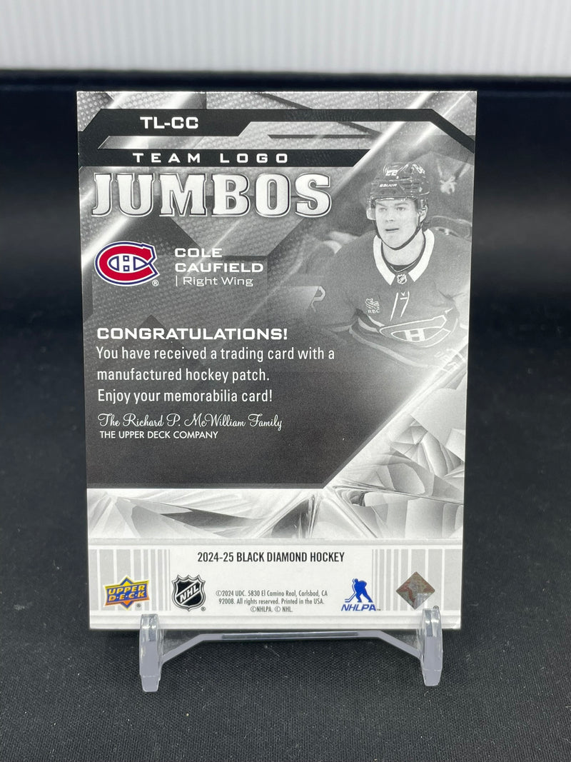 2024 UPPER DECK BLACK DIAMOND - TEAM LOGO JUMBOS - C. CAUFIELD -