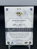 2025 UPPER DECK EXQUISITE - GOLD - ROOKIES - J. KEMELL - #R-JK - #'D/25 - RC