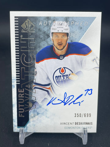 2023 UPPER DECK SP AUTHENTIC - RETRO FUTURE WATCH AUTO - V. DESHARNAIS - #RFWA-VD - #'D/699 - AUTOGRAPH - RC