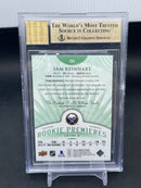 2014 UPPER DECK TRILOGY - RADIANT GREEN - ROOKIE PREMIERES - S. REINHART - #151 - #'D/99 - AUTOGRAPH - BGS 9.5 - RC