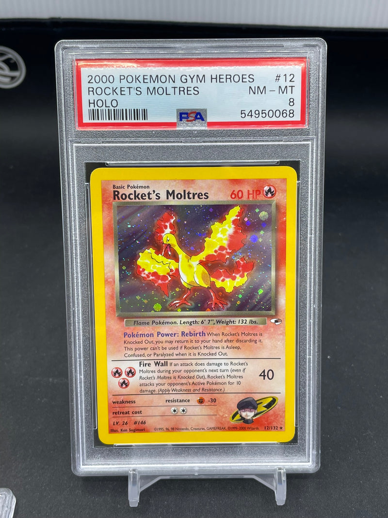 POKEMON - GYM HEROES - ROCKET'S MOLTRES - HOLO -