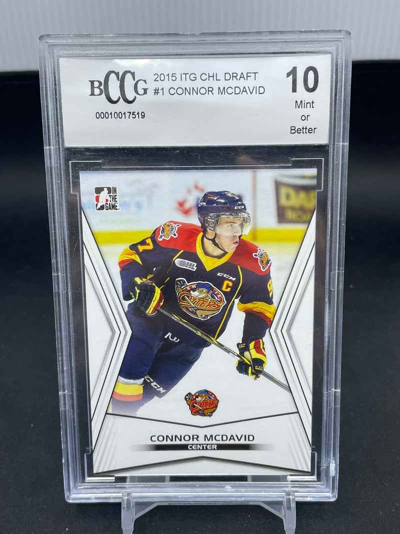 2015 IN THE GAME CHL DRAFT - C. MCDAVID -