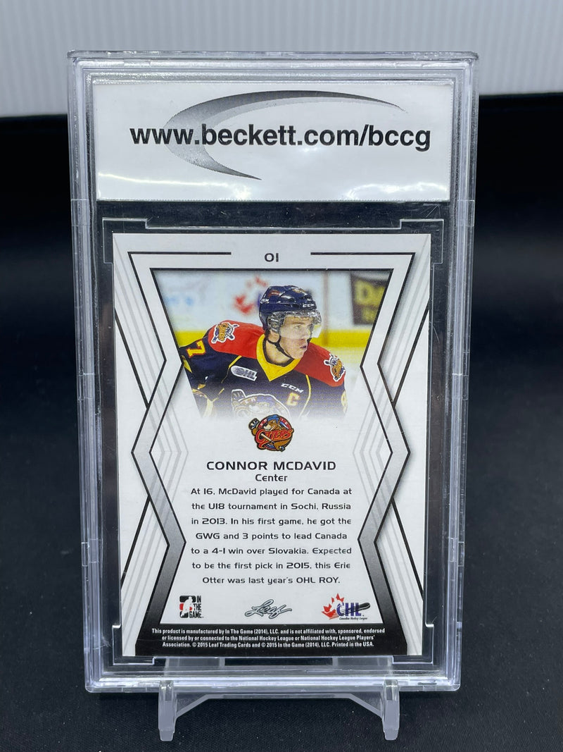 2015 IN THE GAME CHL DRAFT - C. MCDAVID -