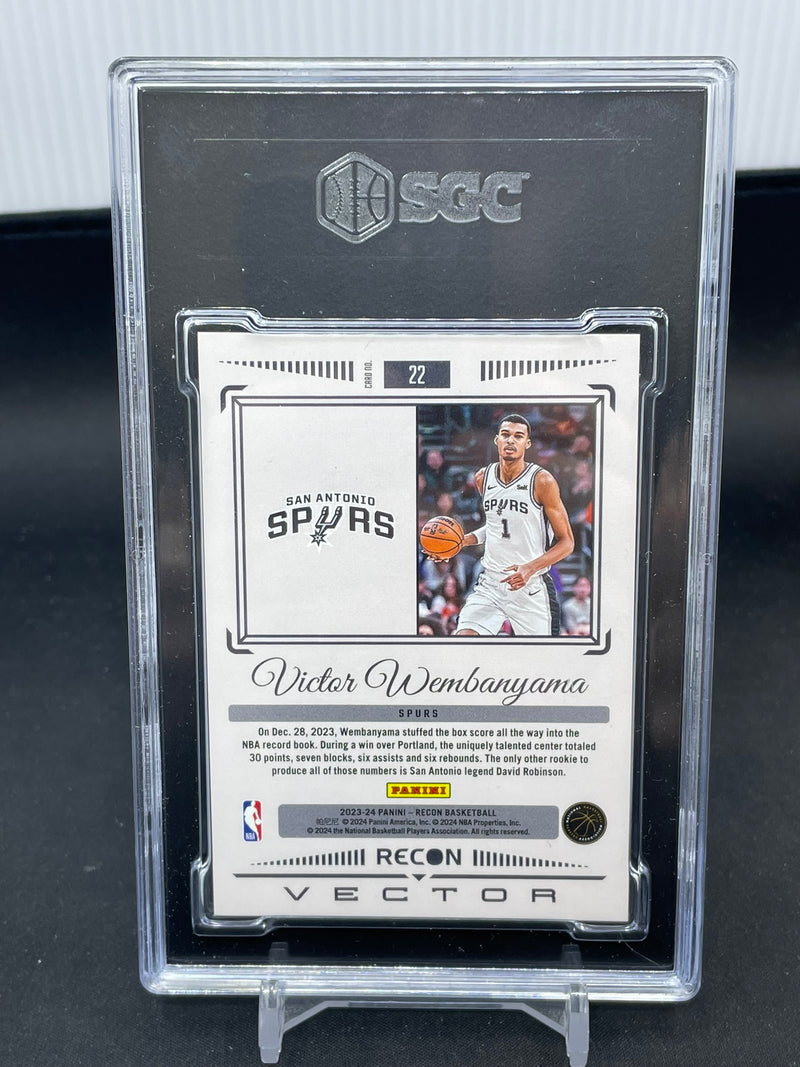 2023 PANINI RECON - VECTOR - V. WEMBANYAMA -