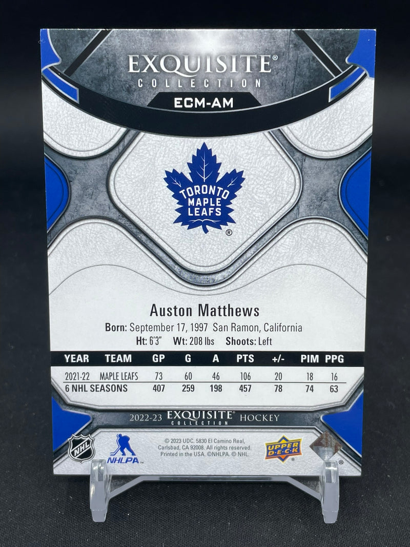 2022 UPPER DECK EXQUISITE - GOLD - EXQUISITE MOMENTS - A. MATTHEWS - #ECM-AM - #'D/99