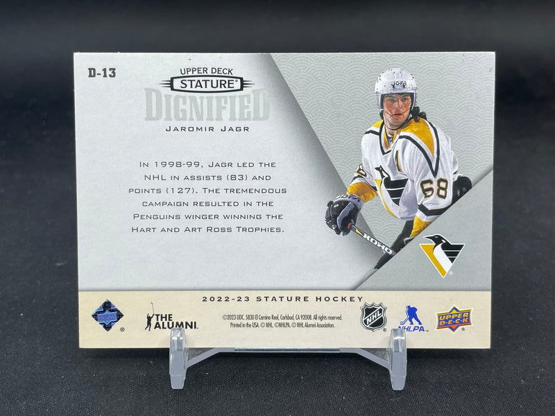2022 UPPER DECK STATURE - DIGNIFIED - J. JAGR -
