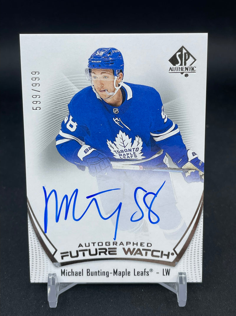 2021 UPPER DECK SP AUTHENTIC - FUTURE WATCH AUTO - M. BUNTING - #171 - #'D/999 - AUTOGRAPH - RC
