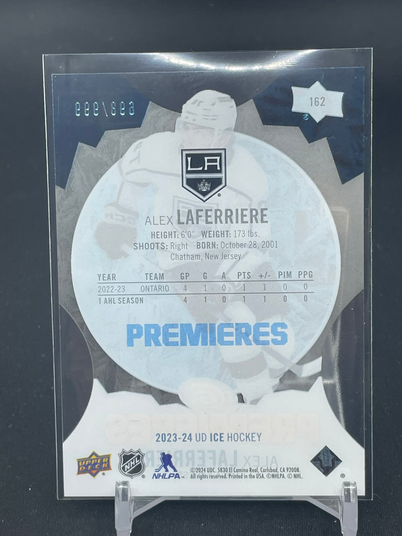 2023 UPPER DECK ICE - ICE PREMIERES - A. LAFERRIERE - #162 - #'D/999 - RC