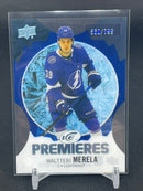 2023 UPPER DECK ICE - BLUE - ICE PREMIERES - W. MERELA - #153 - #'D/799 - RC