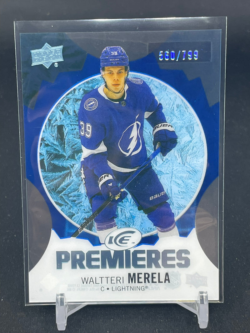 2023 UPPER DECK ICE - BLUE - ICE PREMIERES - W. MERELA - #153 - #'D/799 - RC