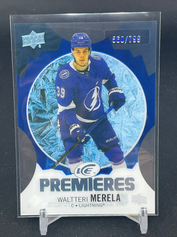 2023 UPPER DECK ICE - BLUE - ICE PREMIERES - W. MERELA - #153 - #'D/799 - RC