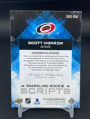 2024 UPPER DECK BLACK DIAMOND - SPARKLING ROOKIE SCRIPTS - S. MORROW -
