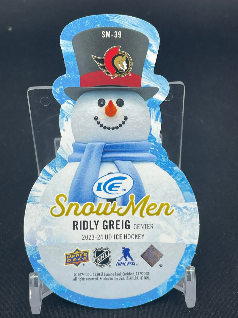 2023 UPPER DECK ICE - SNOWMEN - R. GREIG -