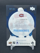 2023 UPPER DECK ICE - BLUE - ICE PREMIERES - L. CONDOTTA - #186 - #'D/799 - RC