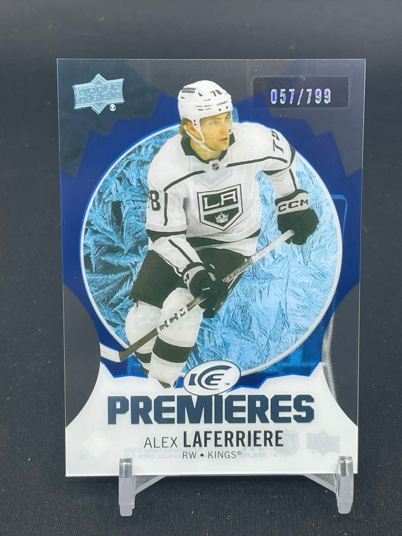 2023 UPPER DECK ICE - BLUE - ICE PREMIERES - A. LAFERRIERE - #162 - #'D/799 - RC