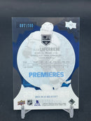 2023 UPPER DECK ICE - BLUE - ICE PREMIERES - A. LAFERRIERE - #162 - #'D/799 - RC