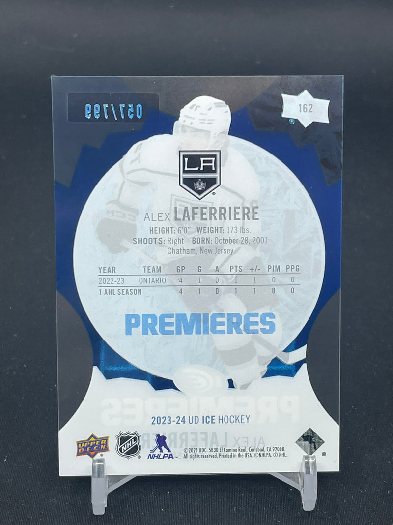 2023 UPPER DECK ICE - BLUE - ICE PREMIERES - A. LAFERRIERE - #162 - #'D/799 - RC