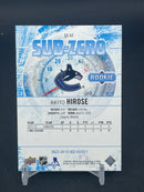 2023 UPPER DECK ICE - SUB-ZERO ROOKIE - A. HIROSE - #SZ-57 - #'D/799 - RC