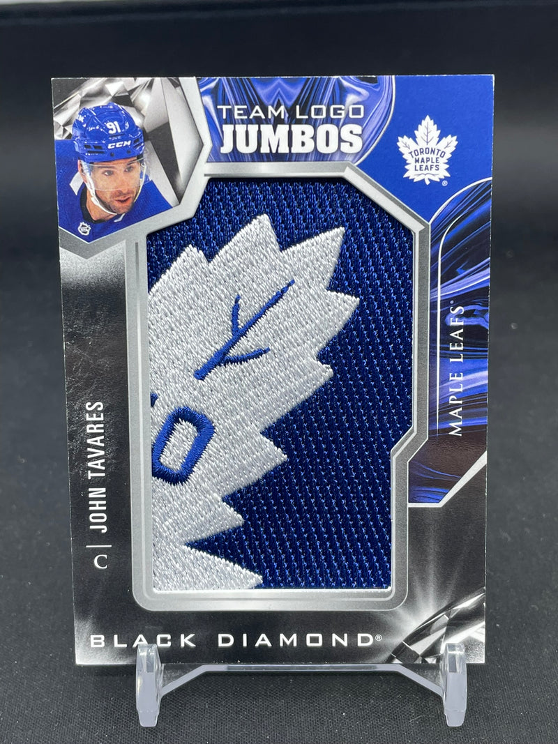 2022 UPPER DECK BLACK DIAMOND - TEAM LOGO JUMBOS - J. TAVARES -