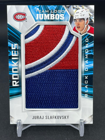 2022 UPPER DECK BLACK DIAMOND - ROOKIES TEAM LOGO JUMBOS - J. SLAFKOVSKY - #RTL-SL - RELIC