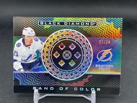2024 UPPER DECK BLACK DIAMOND - BAND OF COLOR - B. POINT - #BC-BP - #'D/24