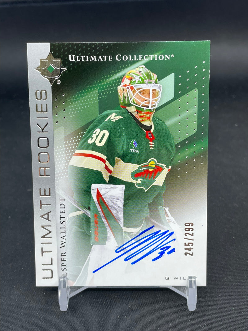 2024 UPPER DECK ULTIMATE - ULTIMATE ROOKIES - J. WALLSTEDT - #176 - #'D/299 - AUTOGRAPH - RC