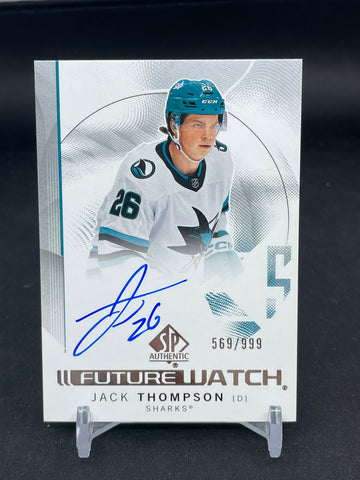 2024 UPPER DECK SP AUTHENTIC - FUTURE WATCH AUTO - J. THOMPSON - #113 - #'D/999 - AUTOGRAPH - RC