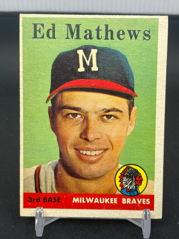 1958 TOPPS - E. MATHEWS - #440