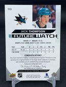 2024 UPPER DECK SP AUTHENTIC - FUTURE WATCH AUTO - J. THOMPSON - #113 - #'D/999 - AUTOGRAPH - RC