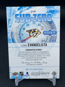 2023 UPPER DECK ICE - SUB-ZERO - ROOKIE - L. EVANGELISTA -