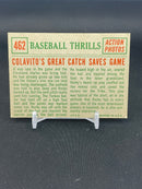 1959 TOPPS BASEBALL THRILLS - ACTION PHOTOS - R. COVALITO -
