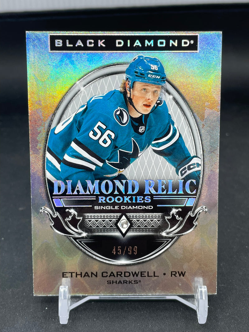 2024 UPPER DECK BLACK DIAMOND - DIAMOND RELIC ROOKIES - E. CARDWELL - #BDR-EC - #'D/99 - SINGLE DIAMON RELIC - RC